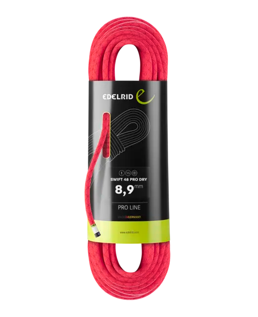 Edelrid Swift 48 Pro Dry 8.9mm Pink 80m