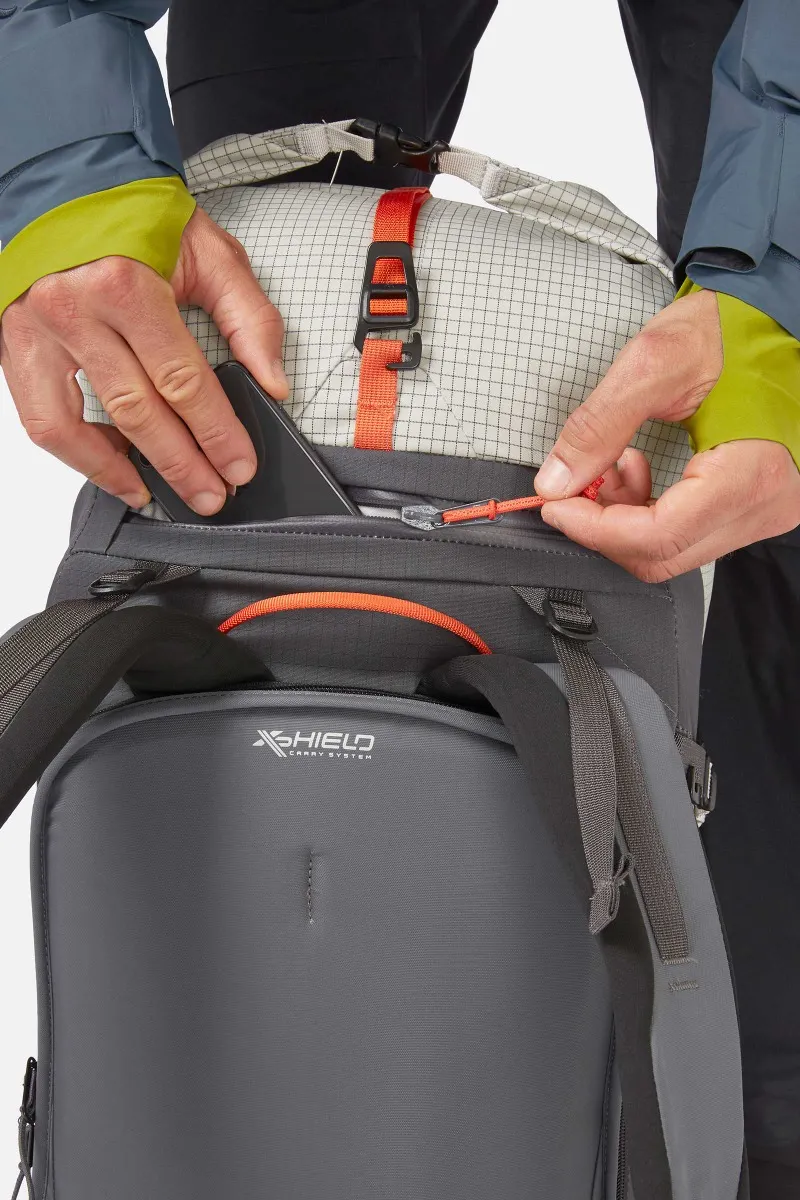 RAB Khroma 38 Pewter Ski Pack