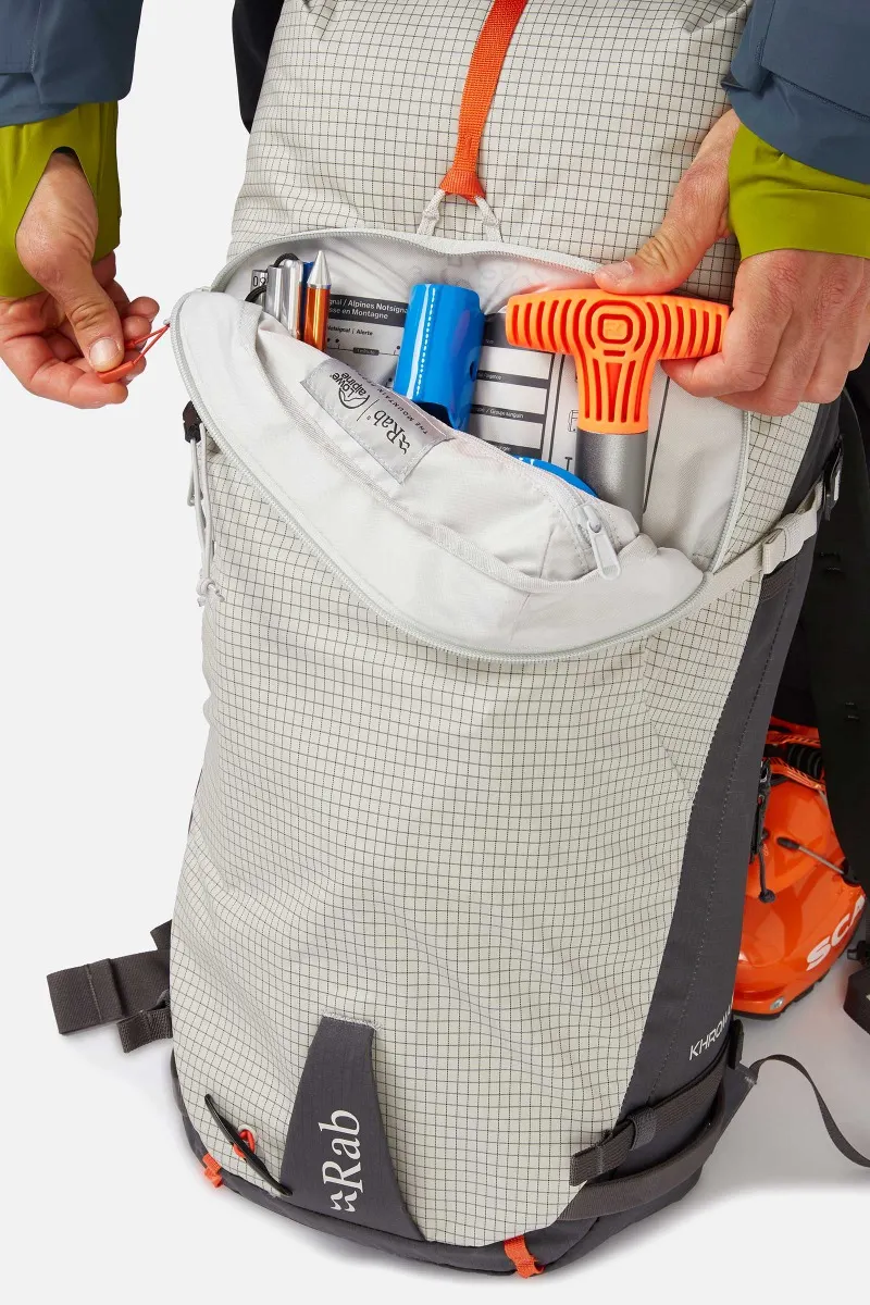 RAB Khroma 38 Pewter Ski Pack