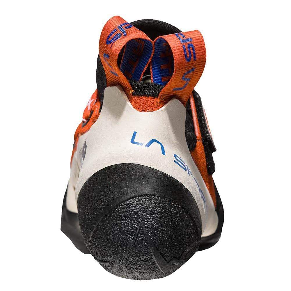 La Sportiva Solution Womens White/Lily Orange Climbing Shoe