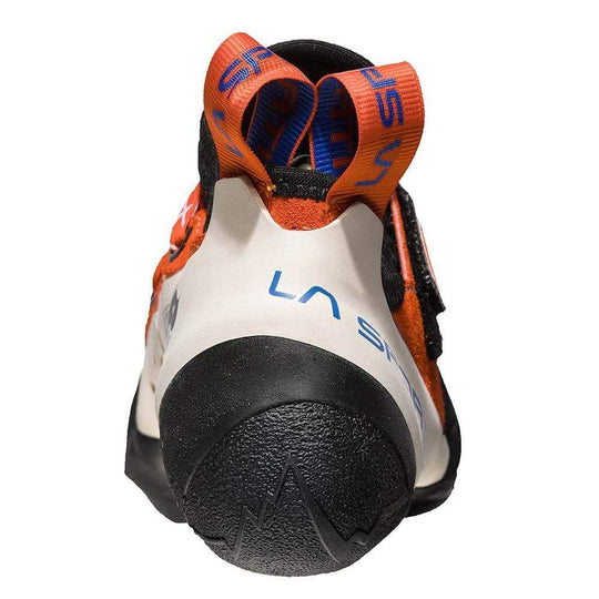 La Sportiva Solution Womens White/Lily Orange Climbing Shoe