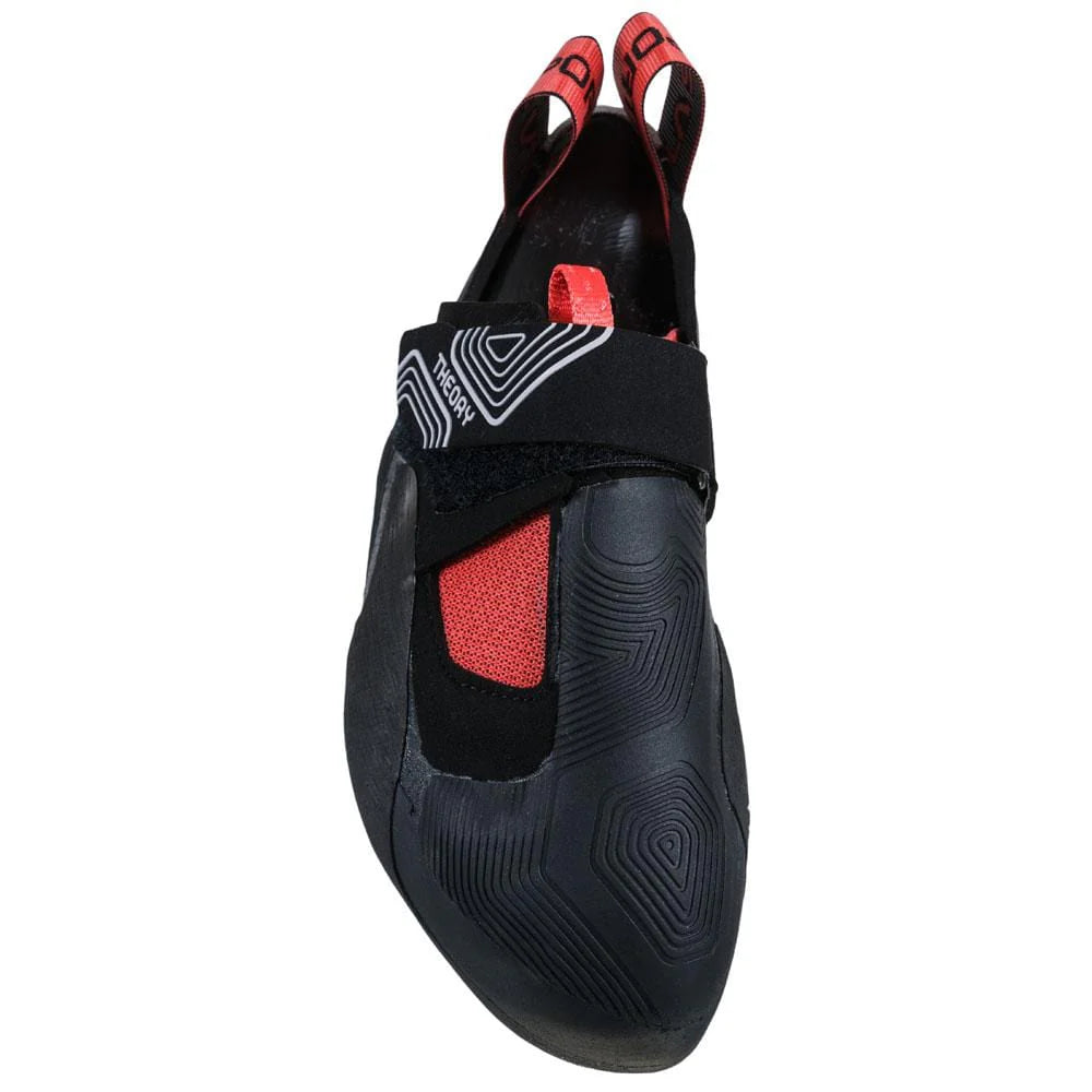 La Sportiva Theory Womens Black/Hibiscus Climbing Shoe