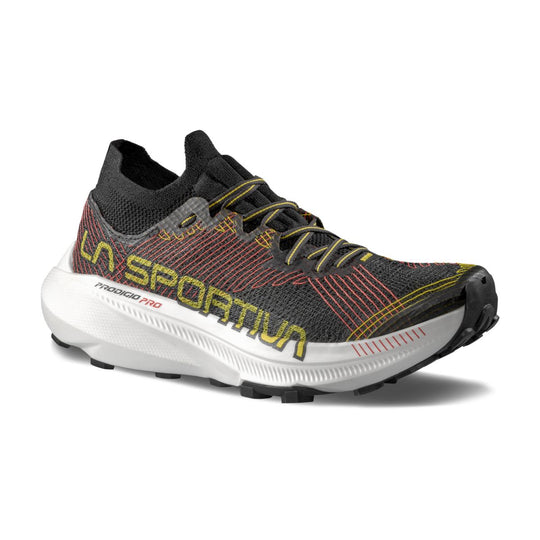 La Sportiva Prodigio Pro Black/Yellow Trail Shoe