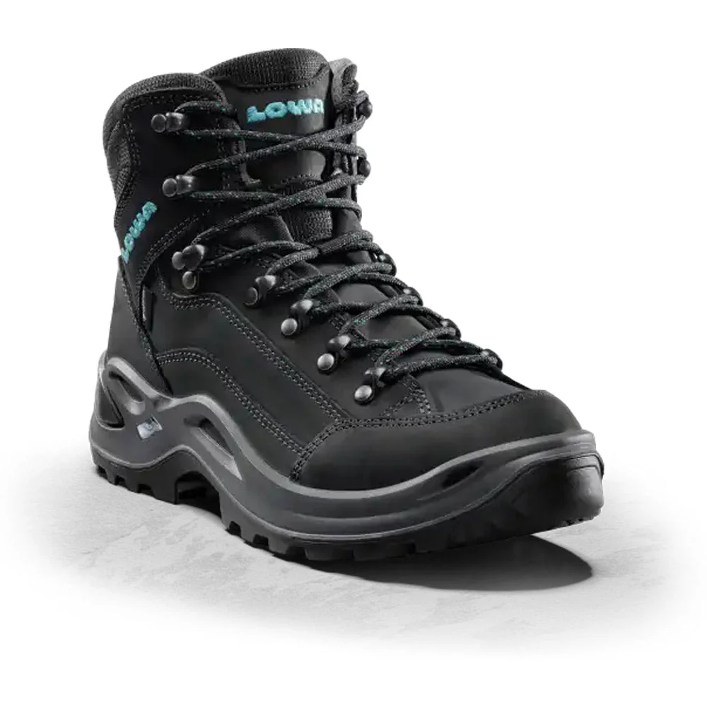 LOWA RENEGADE GTX MID Ws Asphalt/Turquoise