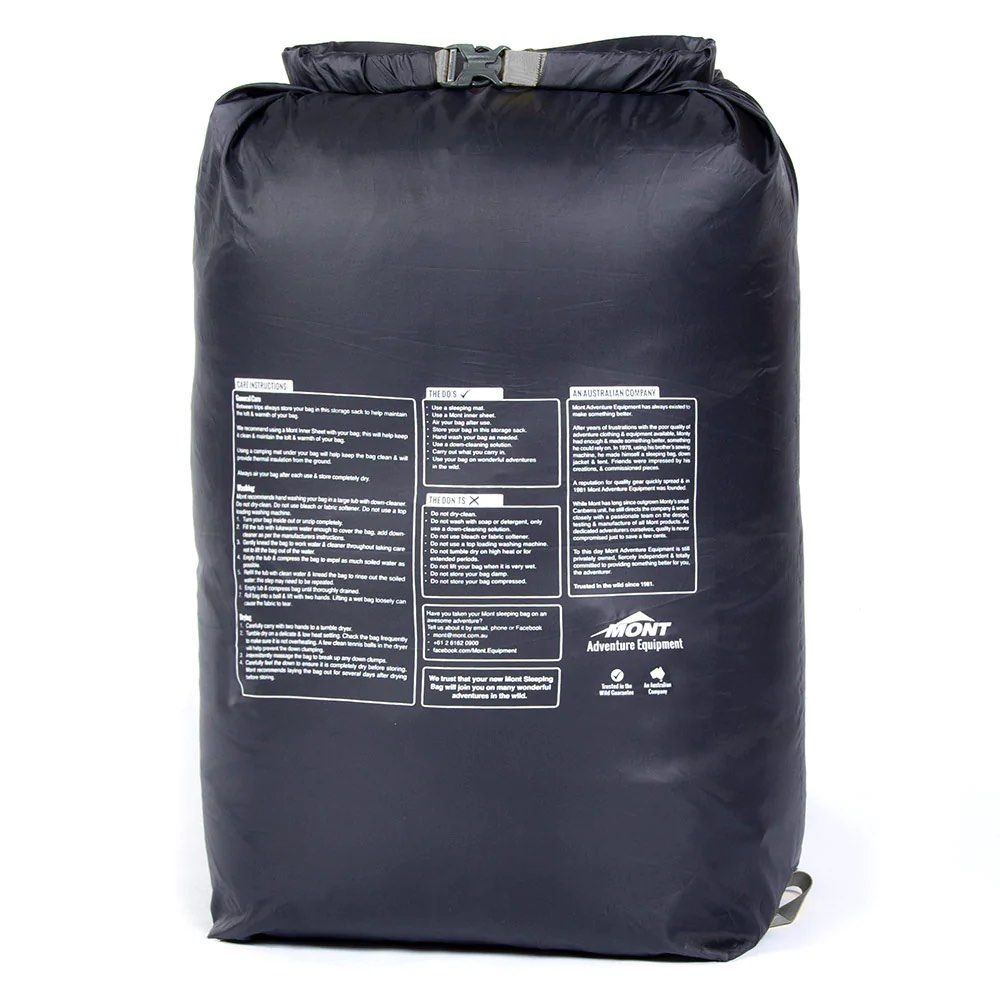 Mont Helium 600 XL sleeping bag - vertical baffle