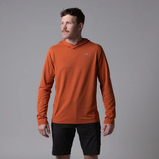 Mont Sundance UPF50+ Mens Hoodie Rust