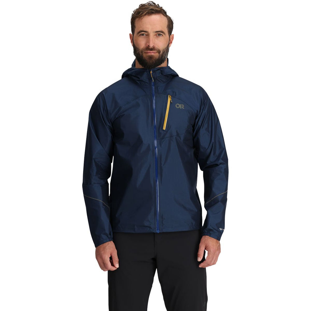 Outdoor Research Mens Helium Rain Jacket Cenote
