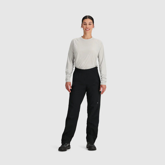 Outdoor Research Womens Stratoburst Stretch Rain Pants Black