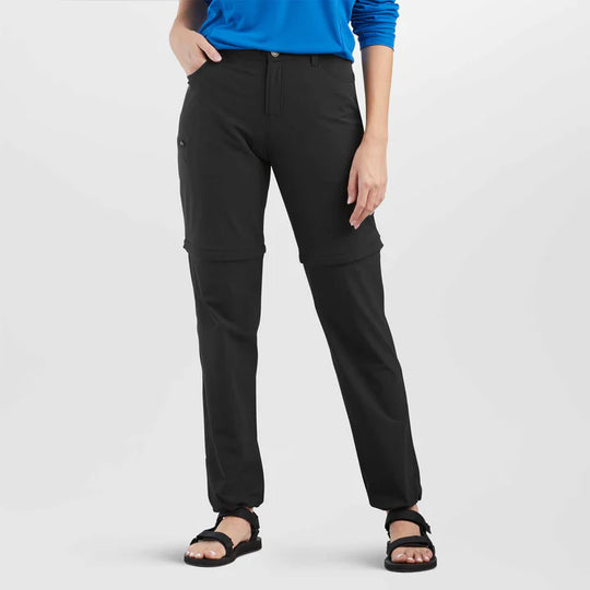 Outdoor Research Womens Ferrosi Convert Pants-Regular Black