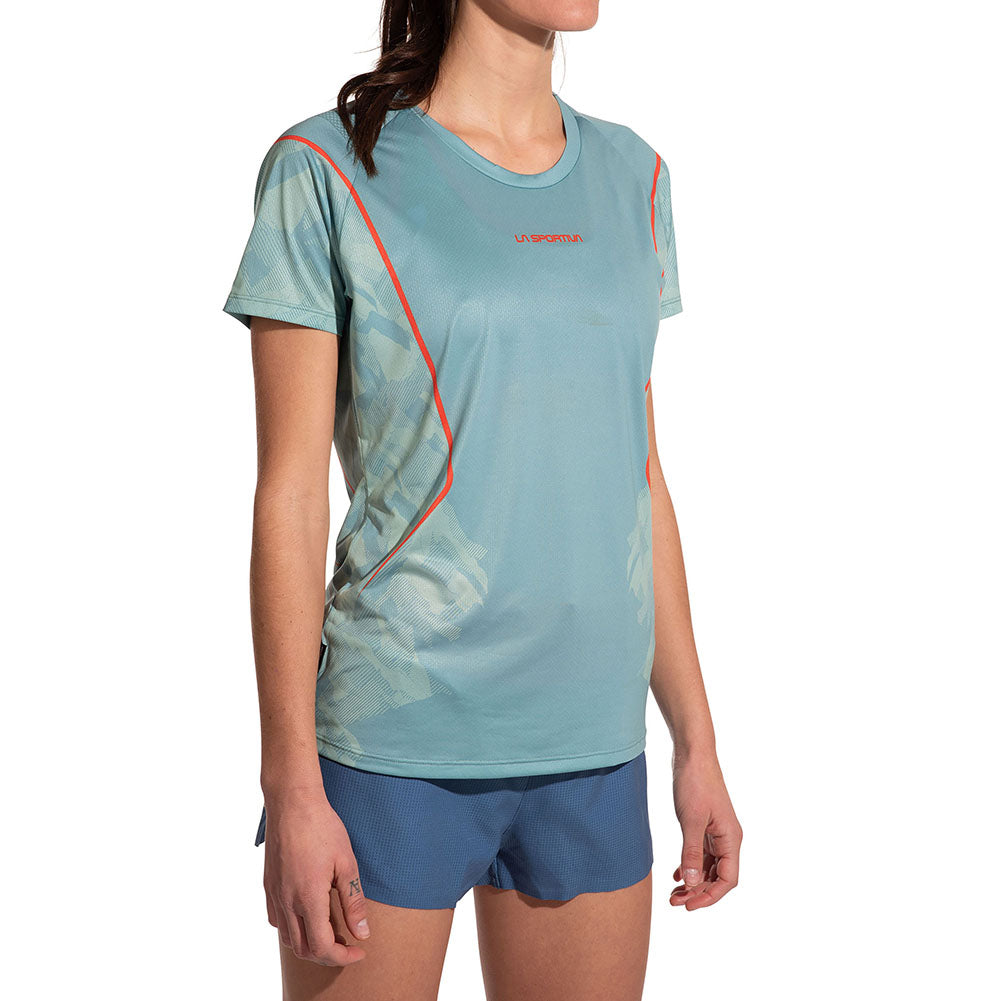 La Sportiva Pacer T-Shirt W Juniper/Zest