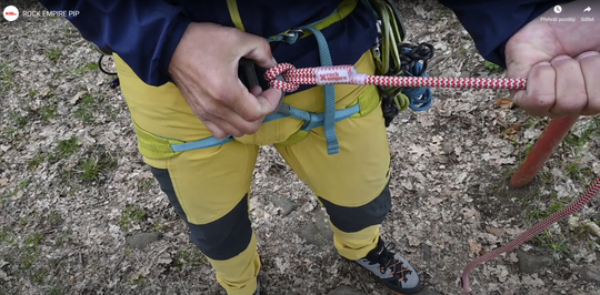 Rock Empire PIP Adjustable Climbing Lanyard - Blue