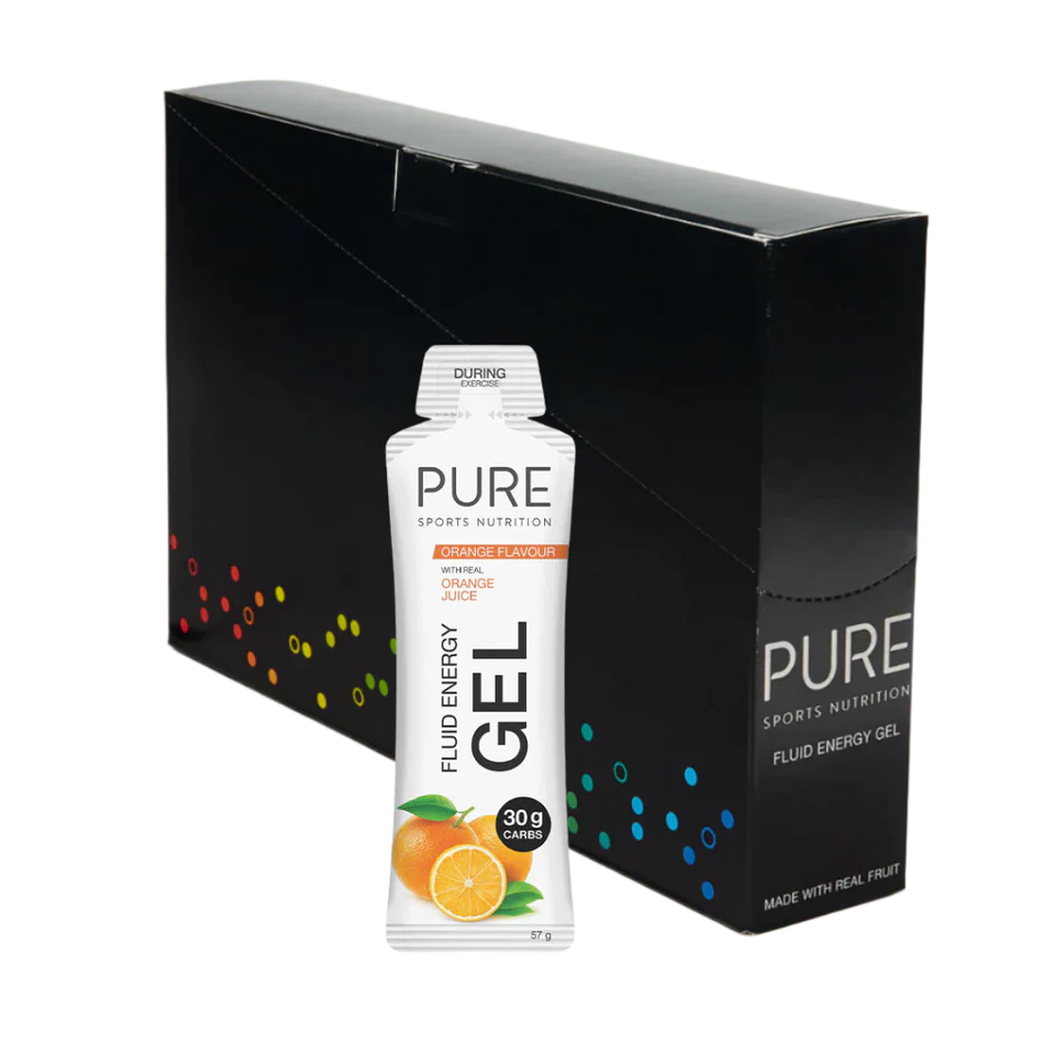 Pure Fluid Energy Gel - Box of 18