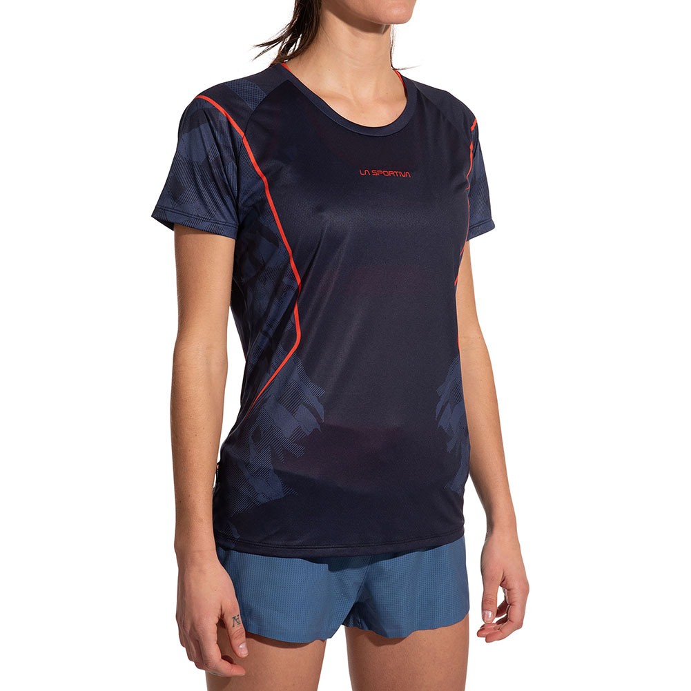 La Sportiva Pacer T-Shirt W Deep Sea/Moonlight
