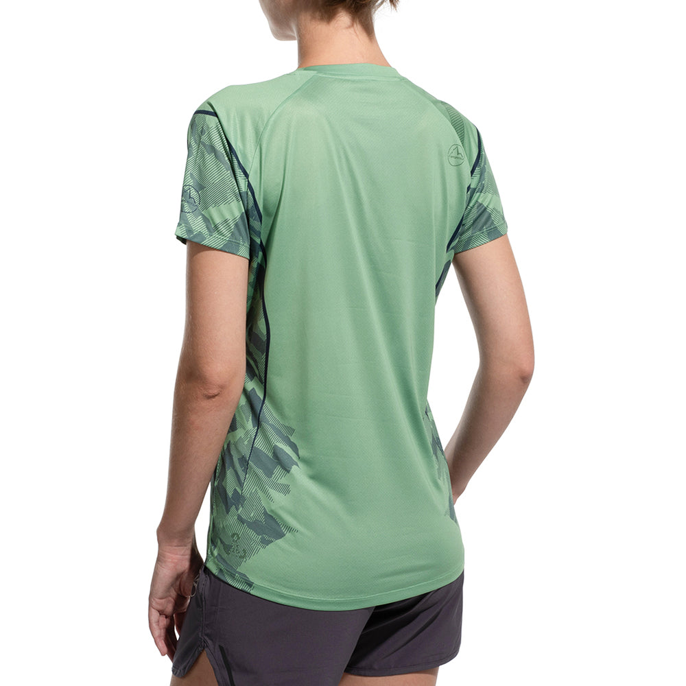 La Sportiva Pacer T-Shirt W Aspen Green/Night Sky