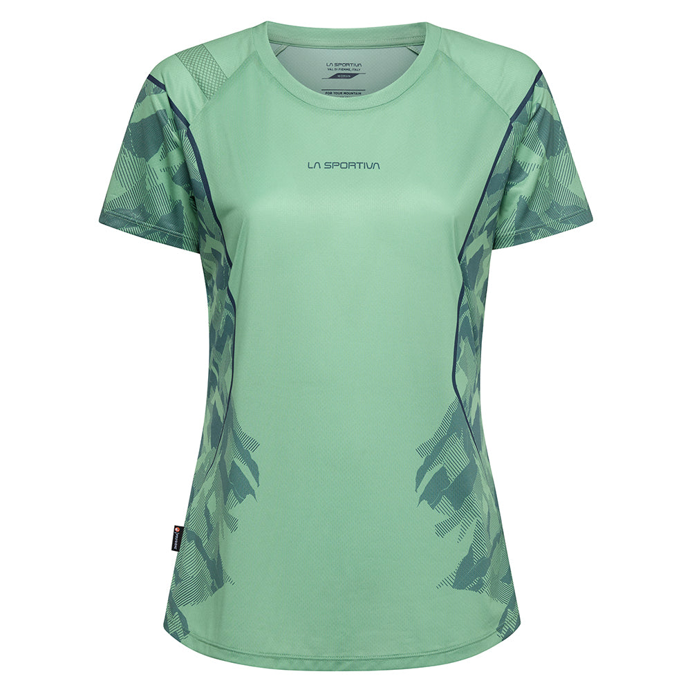 La Sportiva Pacer T-Shirt W Aspen Green/Night Sky