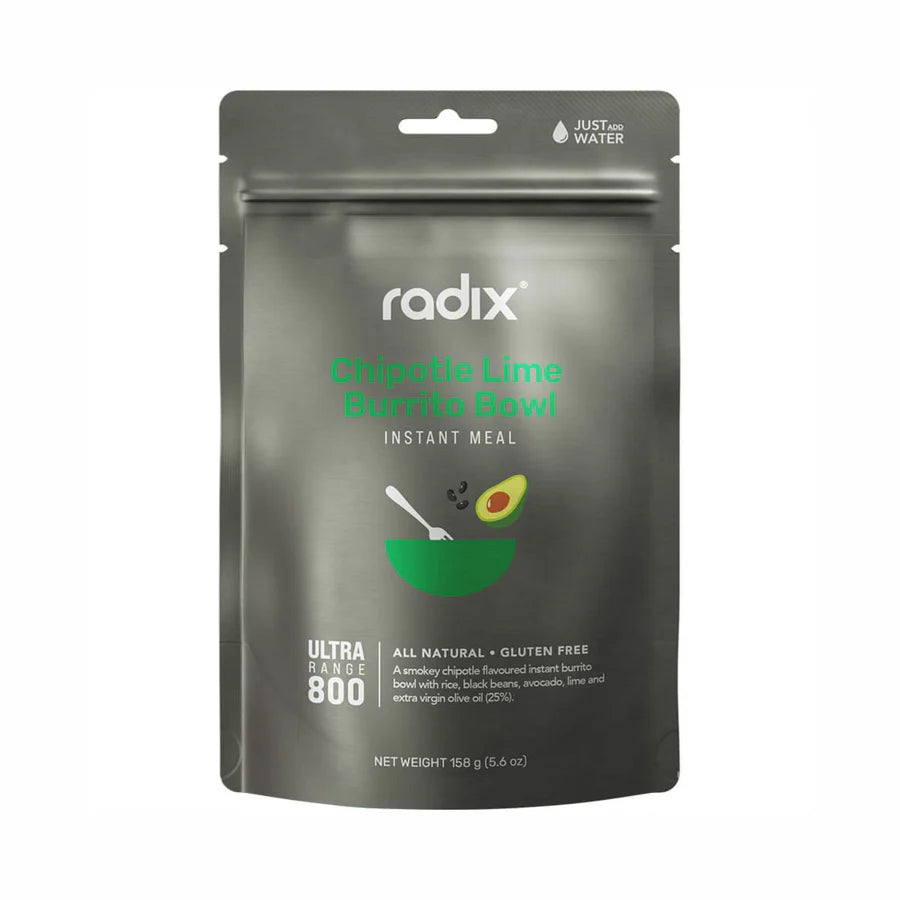 Radix Nutrition ULTRA 800kcal Meal Chipotle Burrito Bowl 158g