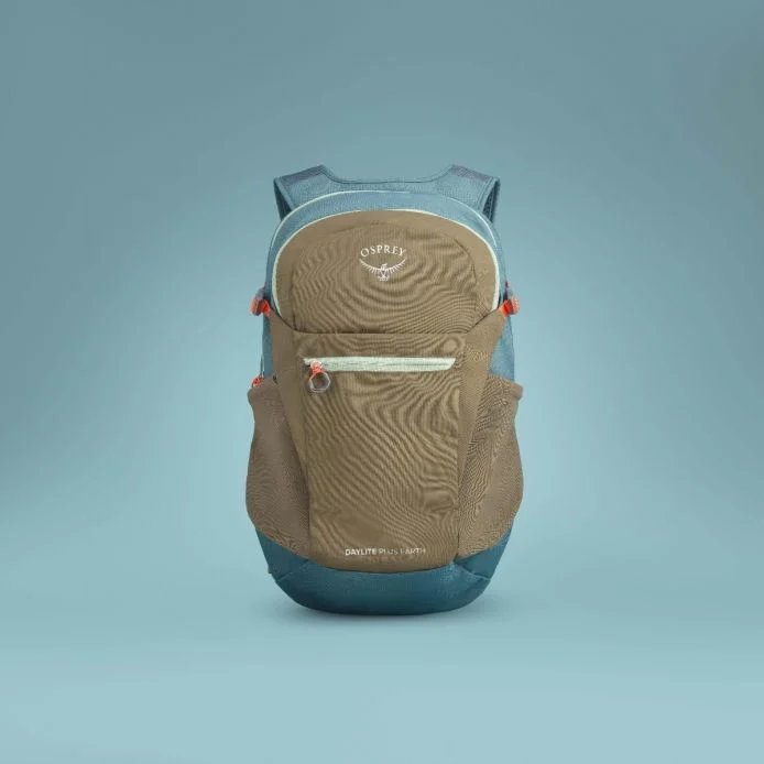 Osprey Daylite Plus Earth HISTOSOL BROWN CASCADE BLUE Hiking Day Pack