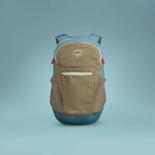 Osprey Daylite Plus Earth HISTOSOL BROWN CASCADE BLUE Hiking Day Pack