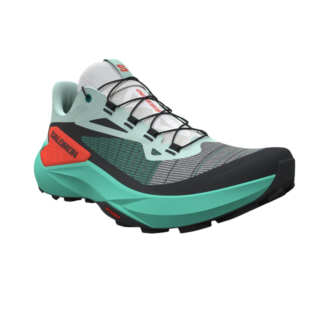 Salomon GENESIS W Bay / Electric Green / Cherry Tomato