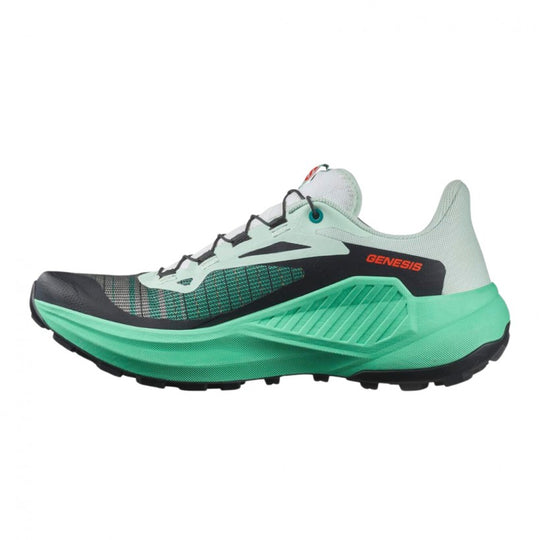 Salomon GENESIS W Bay / Electric Green / Cherry Tomato