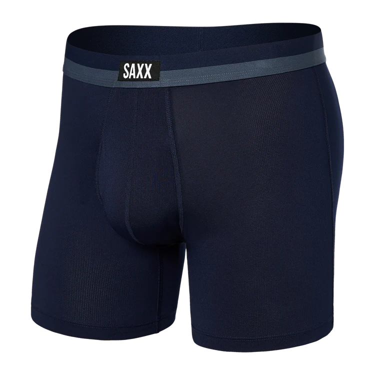 Boxer Clothing Rear SAXX Sport Mesh Boxer Brief Fly Maritime – Summit Gear
