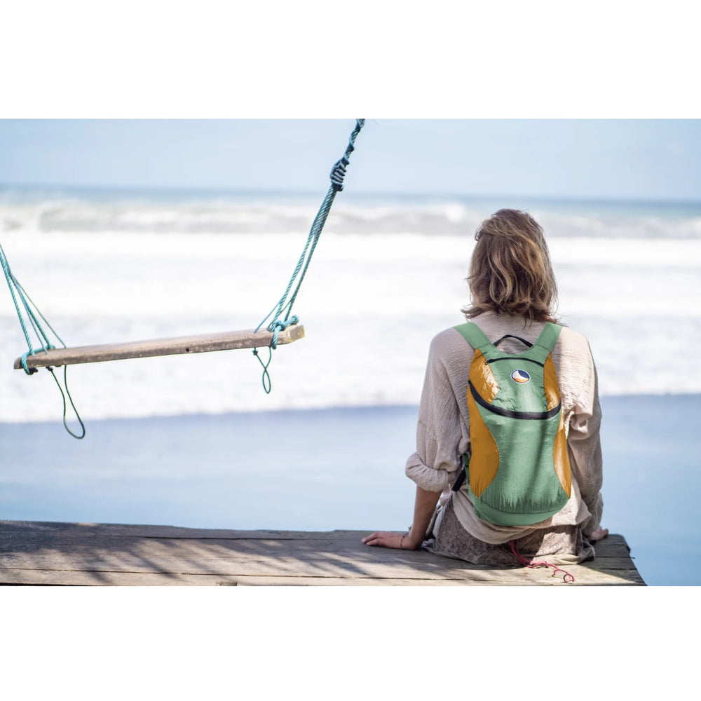 Ticket To The Moon Mini Backpack Mint / Sand (15L)