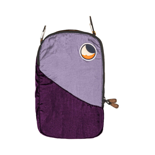 Ticket To The Moon Travel Cube Plum & Lavender (incl. 2 accessory carabiners)