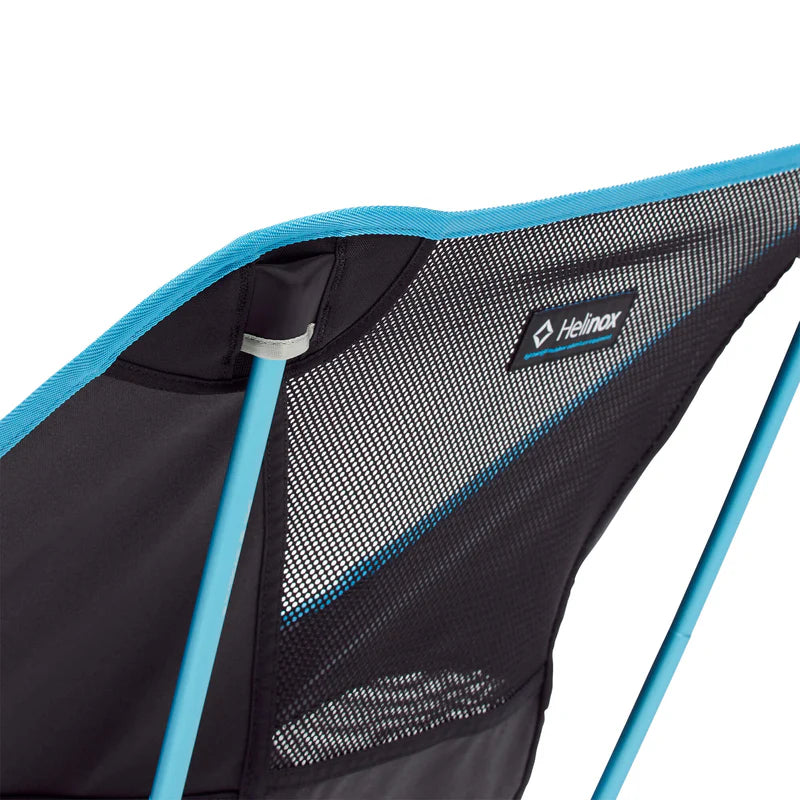 HELINOX Chair One Blk w Blue Frame