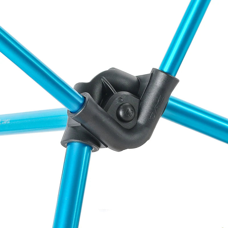 Helinox Chair Zero L Black w Cyan Blue