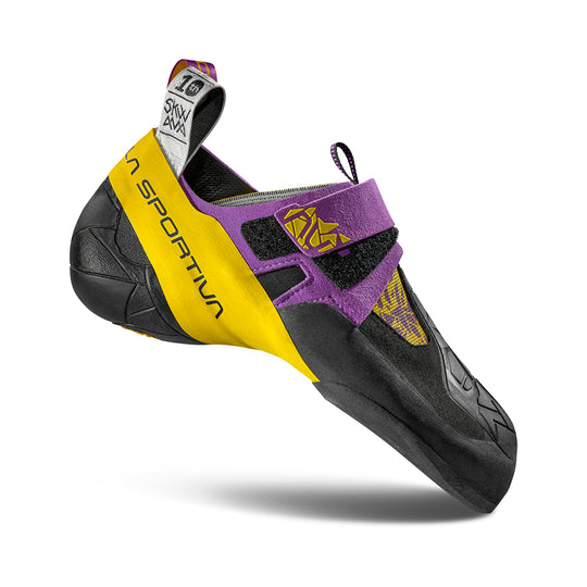 La Sportiva Skwama Purple/Yellow Climbing Shoe