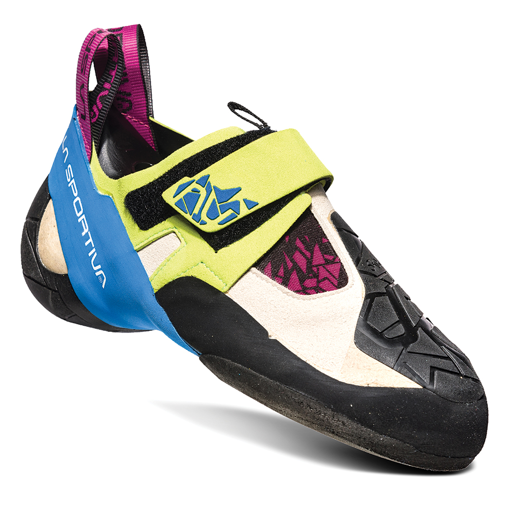 La Sportiva Skwama Womens Apple Green/Cobalt Blue Climbing Shoe