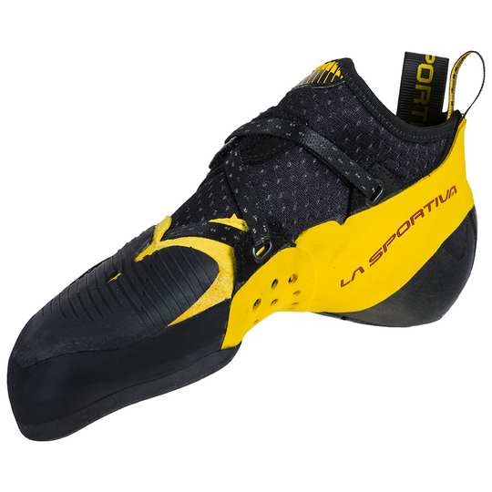 La Sportiva Solution Comp Black/Yellow Climbing Shoe