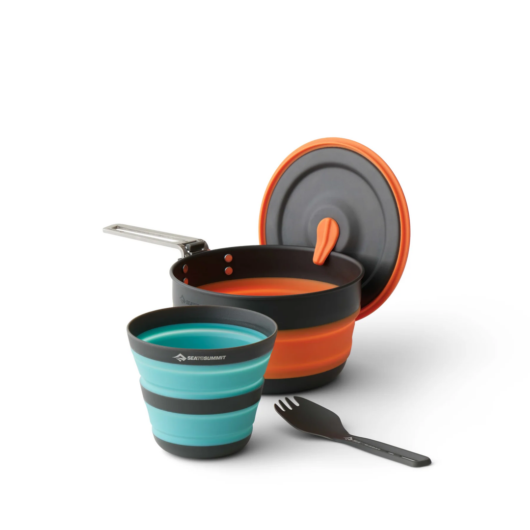 Sea to Summit Frontier UL Collapsible One Pot Cook Set - 3 piece 1L pot