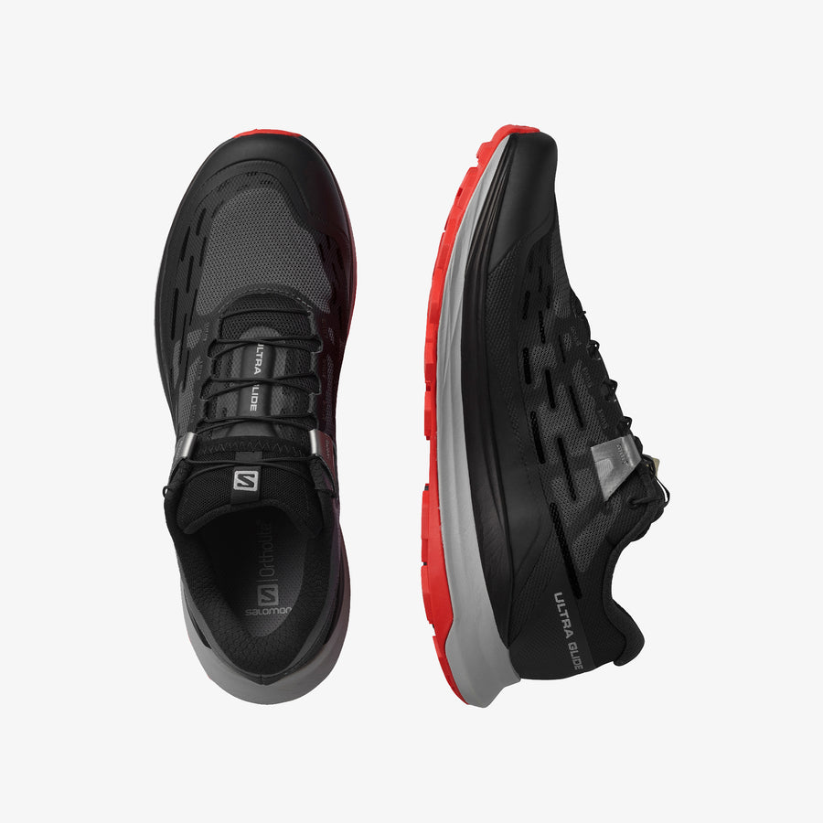 Salomon Ultra Glide Black/Alloy/Goji Berry