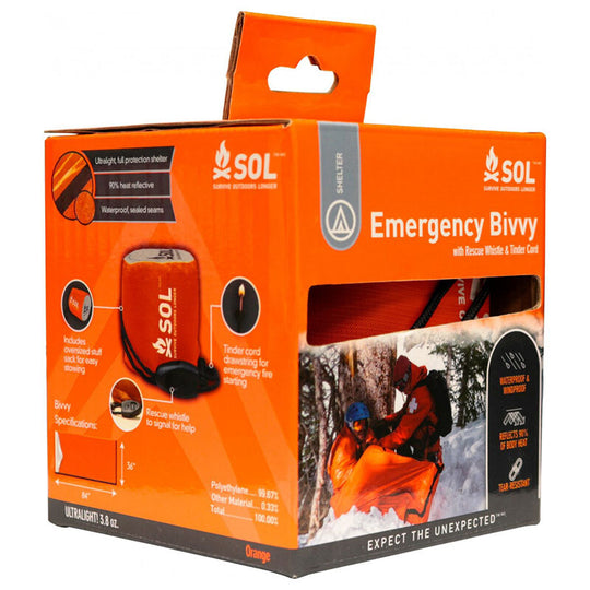 SOL Emergency Bivvy Survival Orange