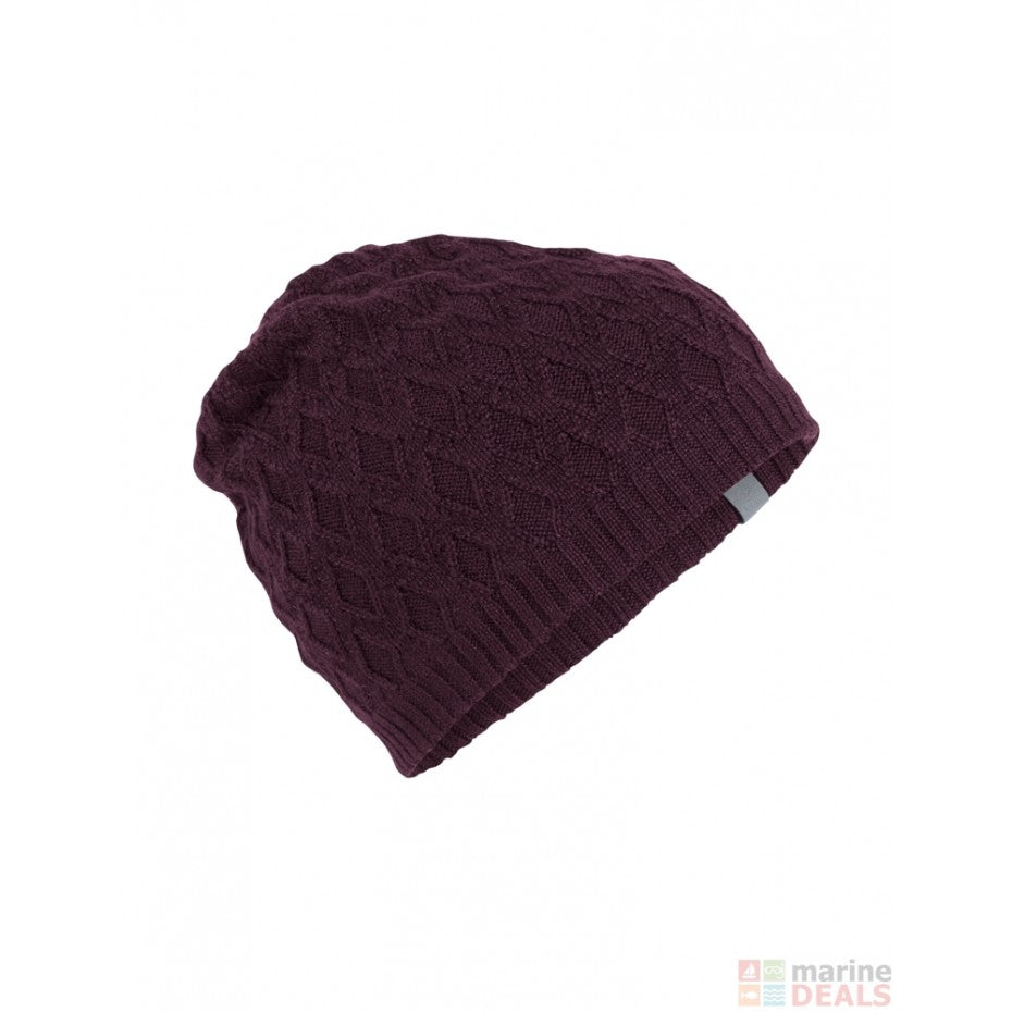 ICEBREAKER Adult Diamond Line Beanie VELVET