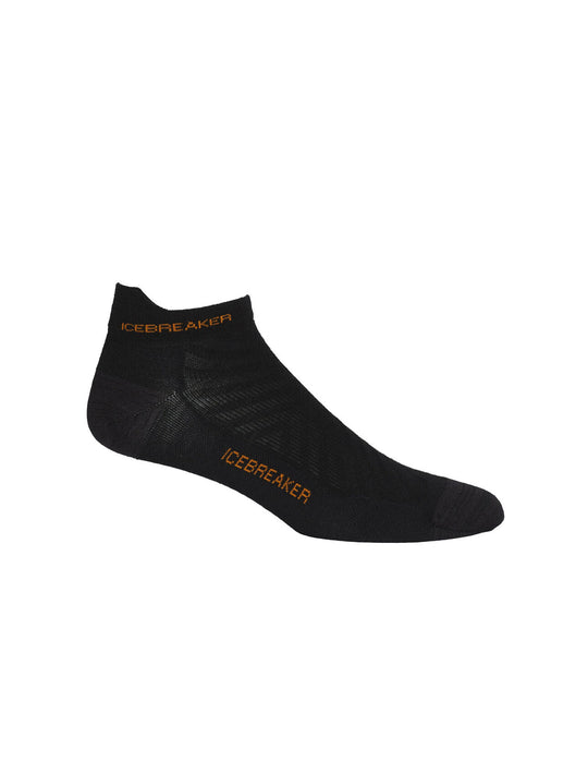 Icebreaker Mens Run+ Ultralight Micro Black