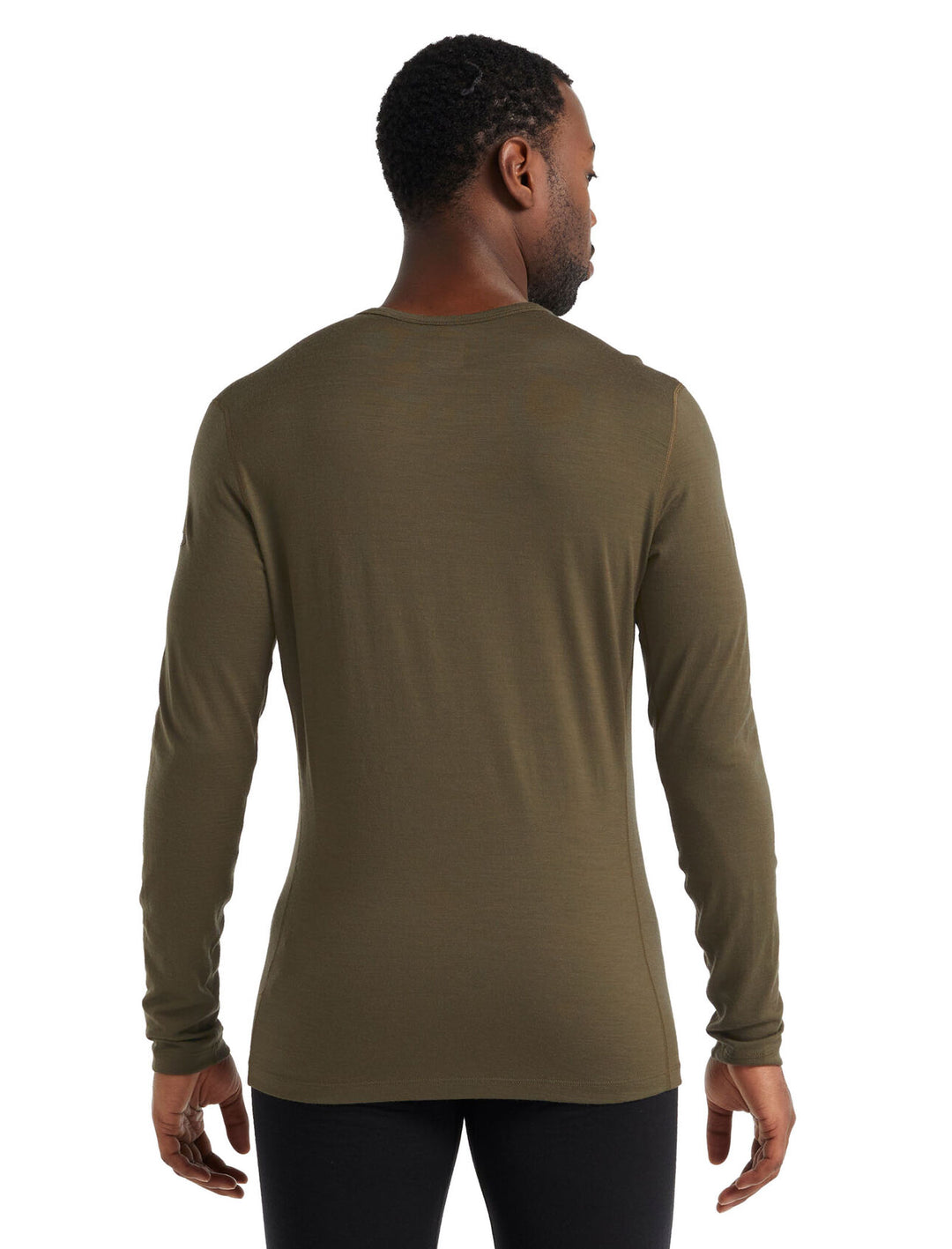 Icebreaker Mens 200 Oasis LS Crewe Loden
