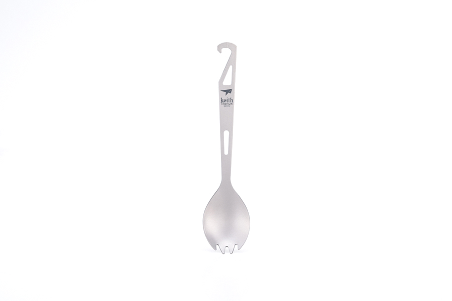 Keith Titanium Spork with Bottle Opener