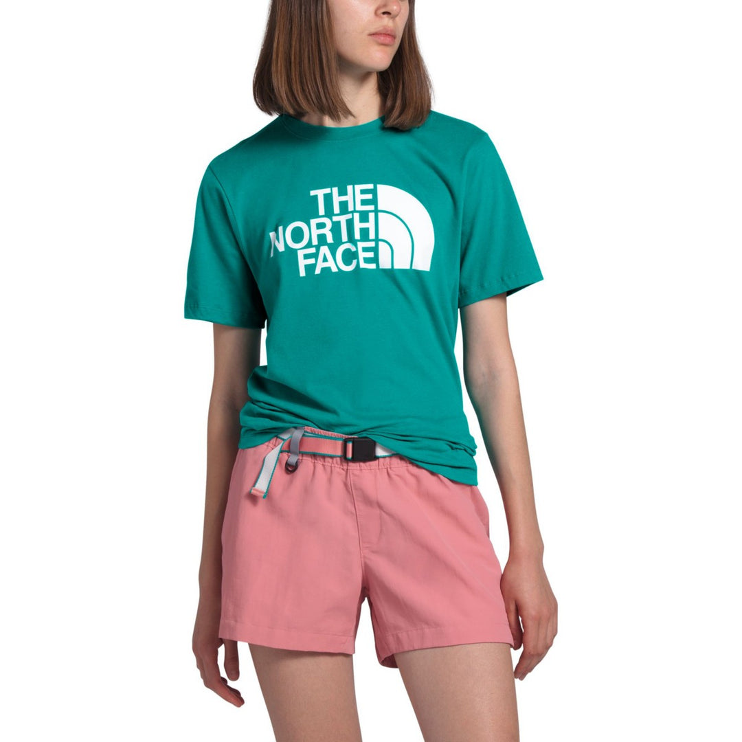 THE NORTH FACE W SS HD COTTON TEE JAIDEN GREEN