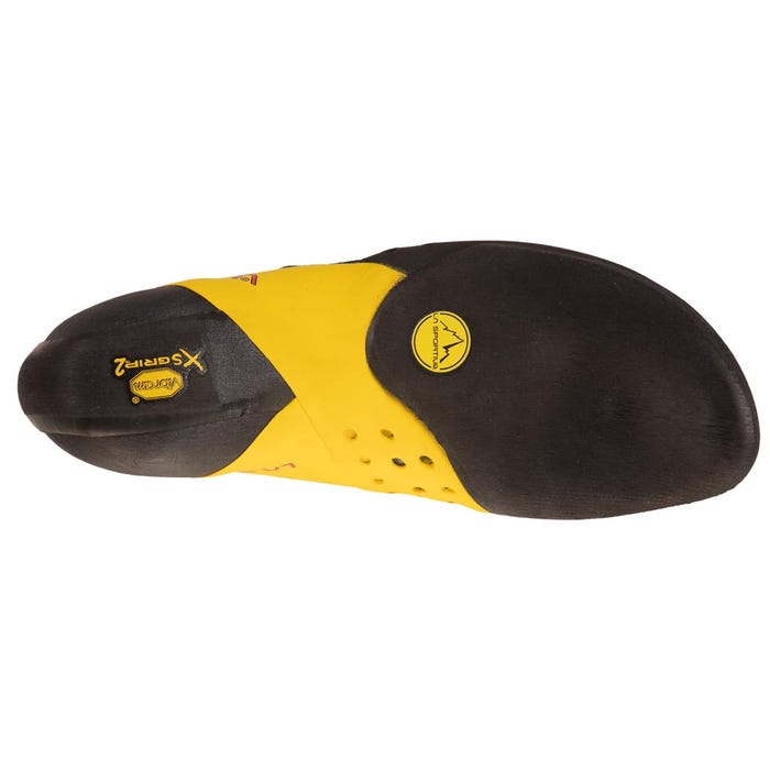 La Sportiva Solution Comp Black/Yellow Climbing Shoe