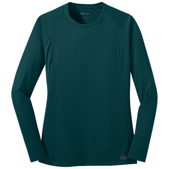 Outdoor Research Womens Echo L/S Tee treeline