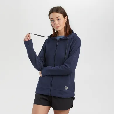 Outdoor Research Womens Trail Mix Hoodie Naval Blue