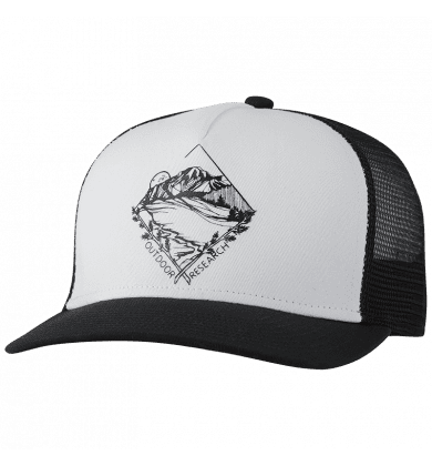 Outdoor Research Mt Baker Trucker Cap white/black