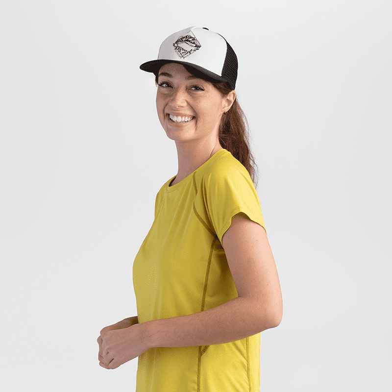 Outdoor Research Mt Baker Trucker Cap white/black