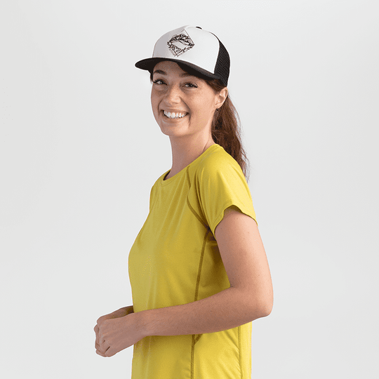 Outdoor Research Mt Baker Trucker Cap white/black