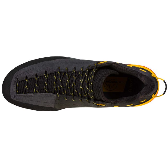 La Sportiva Tx Guide Leather Carbon/Yellow Approach Shoe