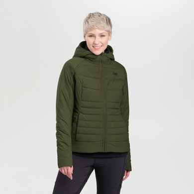 Outdoor Research Womens Shadow Insulated Hoodie loden