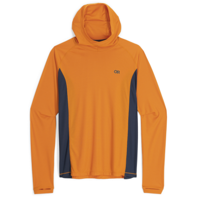 OUTDOOR RESEARCH Mens Echo Hoodie Marmalade/Naval Blue