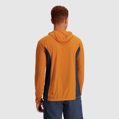 OUTDOOR RESEARCH Mens Echo Hoodie Marmalade/Naval Blue